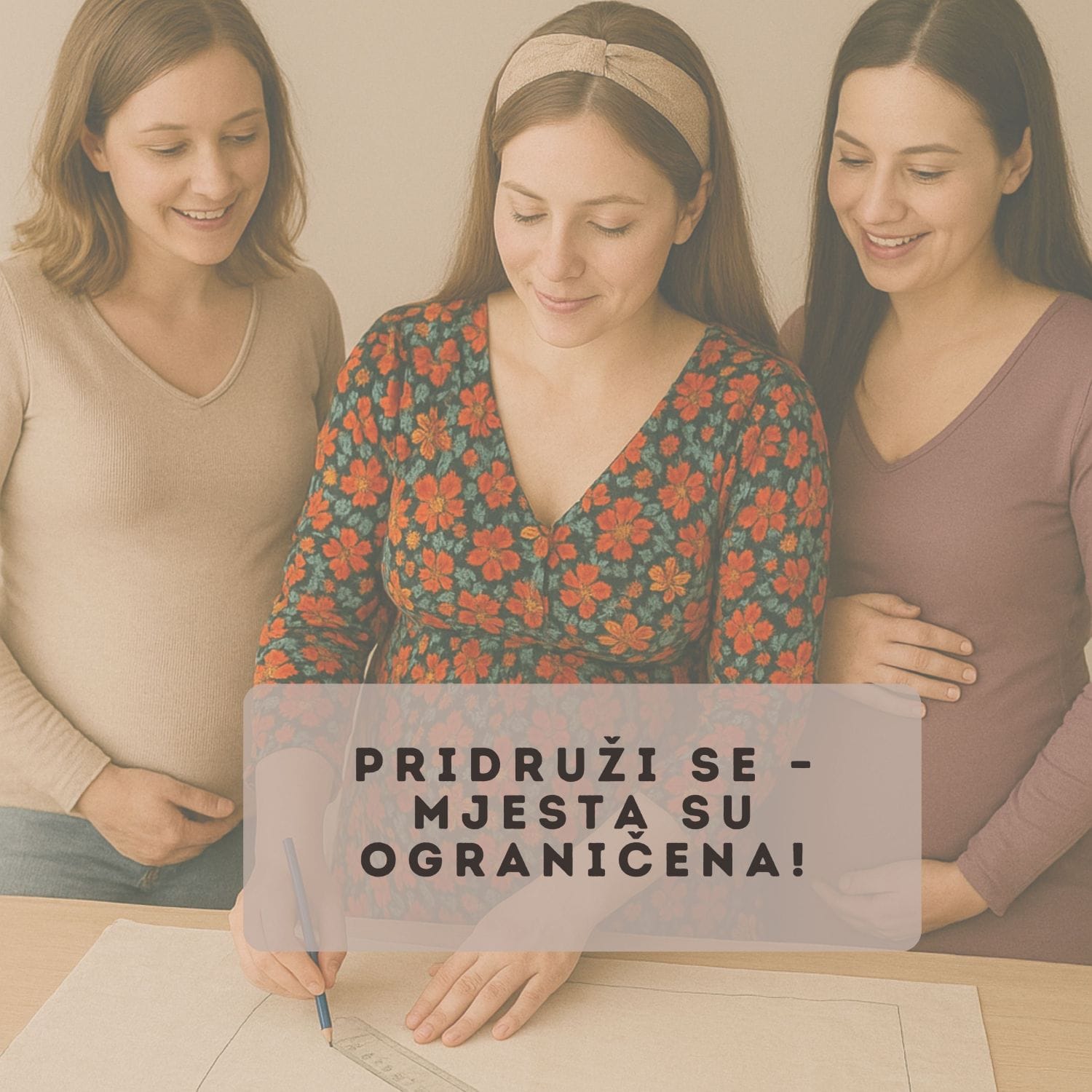 Elise tečaj šivanja za trudnice - male grupe Elise tečaj šivanja za trudnice - male grupe