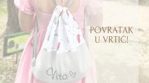 Vreća za djecu za vrtić