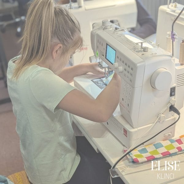 Elise - dječji tečaj šivanja - mini fashion lab