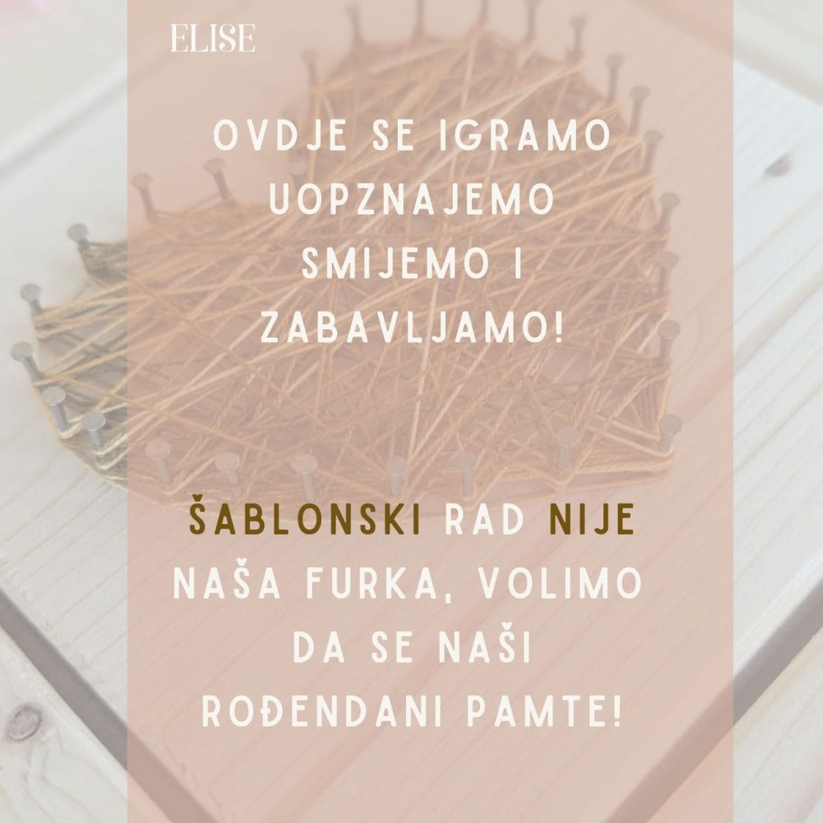 kreativni rođendani Elise