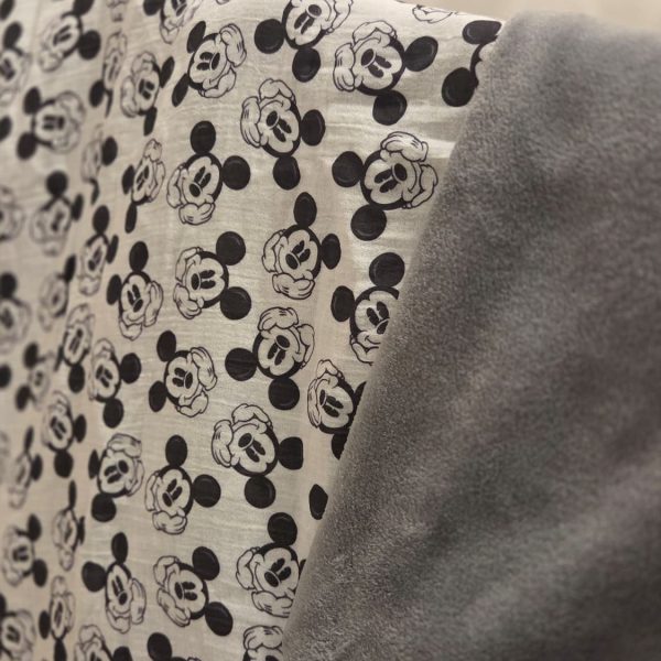 Zimska dekica za bebe odvažni miki